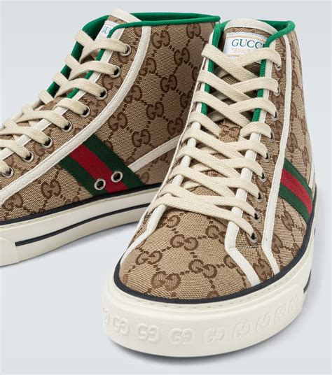 gucci tennis 1977 damen sneaker|gucci tennis 1977 high top.